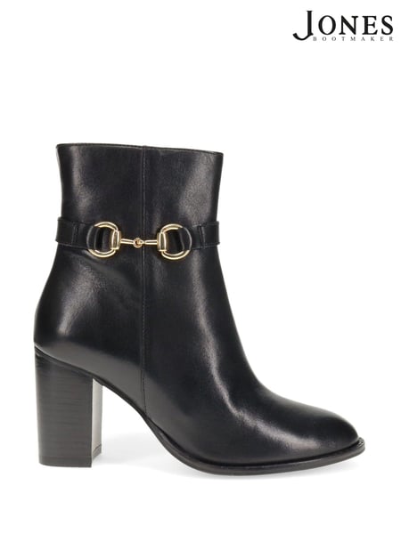 Jones Bootmaker Kelda Heeled Ankle Black Boots (AY3618) | € 203