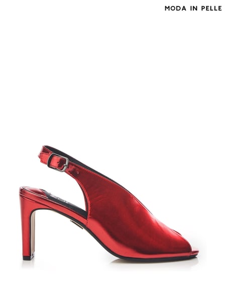Moda In Pelle Christiie Sling Back Peep Toe Heels (AY4844) | € 69