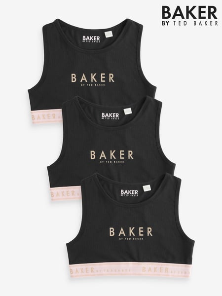 Baker by Ted Baker Crop Tops 3 Pack (AY7856) | € 25