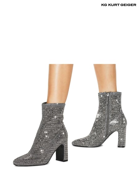Kg Kurt Geiger Pewter Titan Gem Boots (AY8126) | € 124
