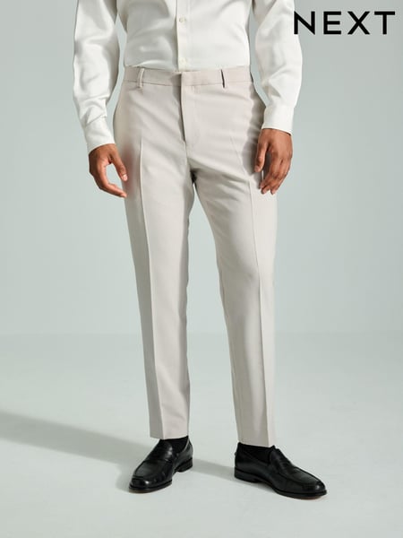 Neutral Skinny Fit Tuxedo Suit Trousers (B12163) | € 60