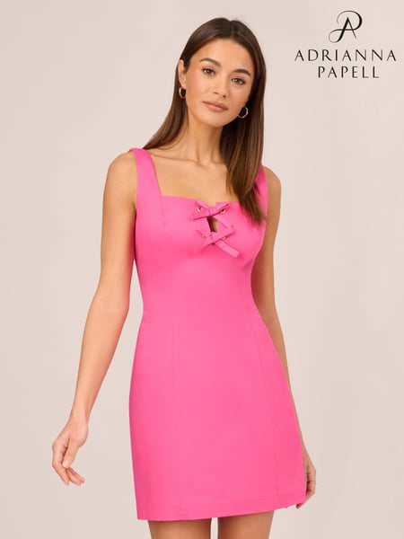Adrianna Papell Pink A-Line Short Dress (B21651) | € 100