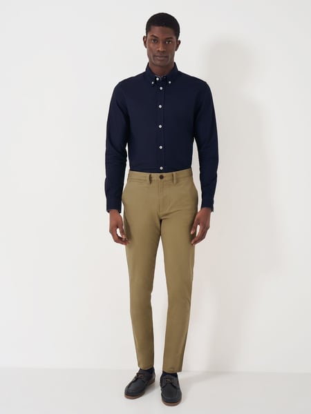 Crew Clothing Company Natural Slim Chinos Trousers (B24285) | € 101
