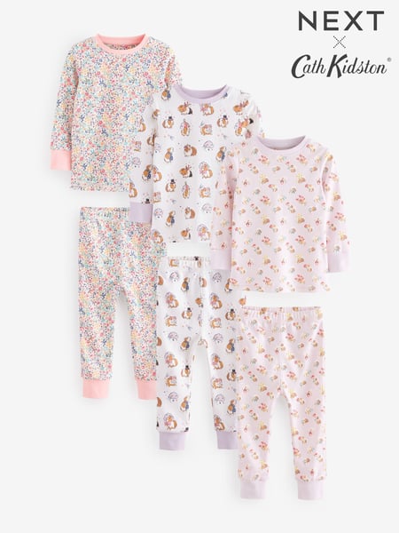 Multi Snuggle Pyjamas 3 Pack (B25155) | € 43 - € 51