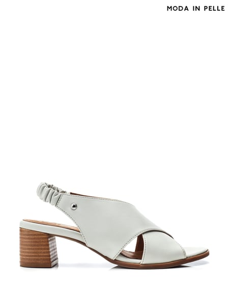 Moda in Pelle Prinia Cross-Over Low Block Elastic Sandals (B26946) | € 139