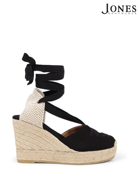Jones Bootmaker Rosabelle Lace Detail Espadrilles (B34494) | € 34