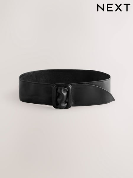 Black Wide Leather Belt (B45198) | € 38