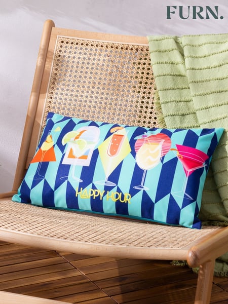 Furn Happy Hour Abstract Outdoor Cushion (B48639) | 23 €