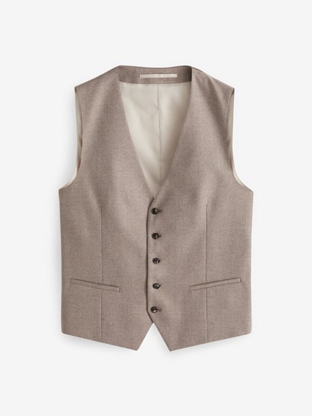 Skopes Natural Jodrell Marl Tweed Tailored Fit Suit Waistcoat (B61731) | € 86