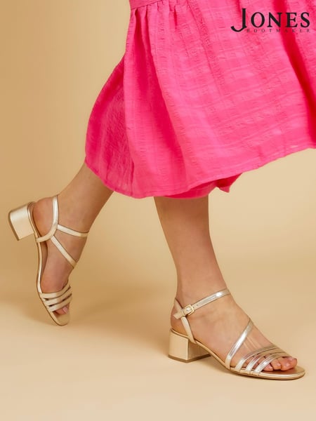 Jones Bootmaker Ginette2 Heeled Leather Sandals (B65238) | € 139