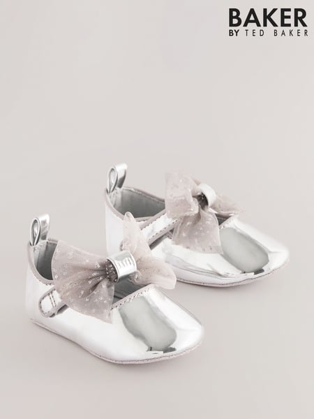 Baker by Ted Baker Baby Girls Padders Shoes With Bow (B67300) | € 31