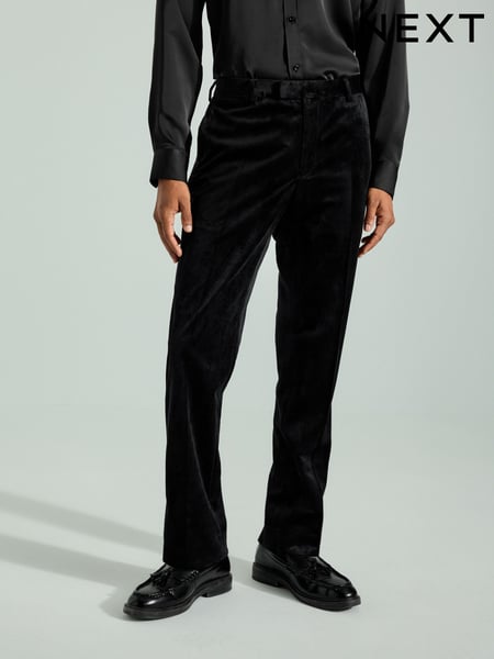 Black Velvet Tuxedo Trousers (B78411) | € 33