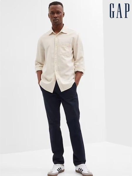 Gap Blue Skinny Fit Stretch Essential Chino Trousers (B84585) | € 62