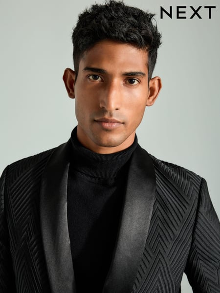 Black Velvet Art Deco Blazer (B85050) | € 53