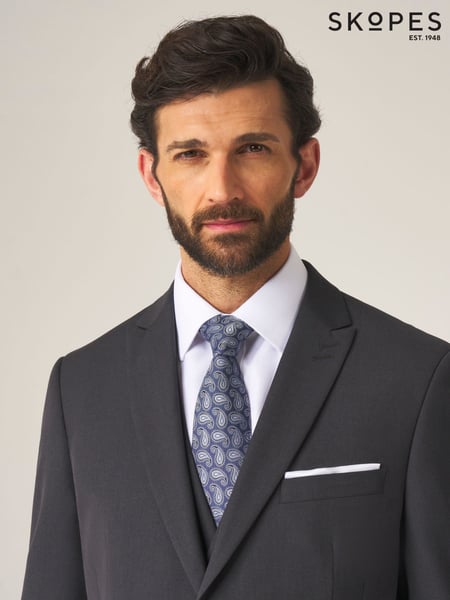 Skopes Dark Grey Tailored Fit Madrid Suit (B86778) | € 156