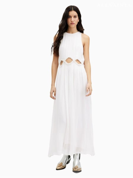 AllSaints White Mabel Dress (B93520) | € 202
