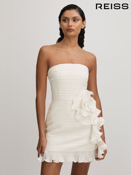 Amur Strapless Ruffle Mini Dress (B95325) | € 777