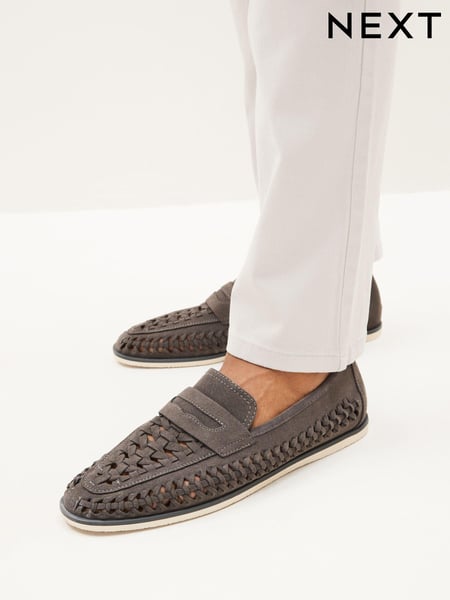 Grau - Weave Loafers (C03138) | 57 €
