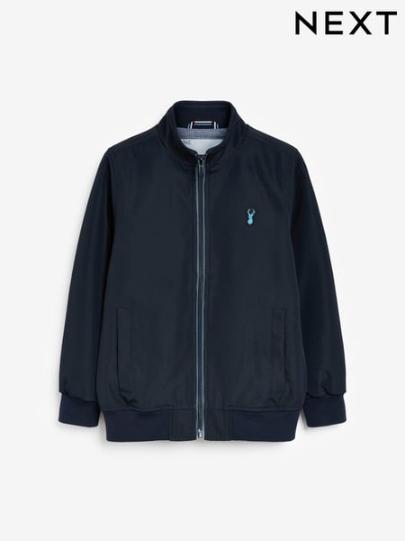 Navy Blue Lightweight Smart Harrington Jacket (3mths-16yrs) (C11087) | € 7 - € 11