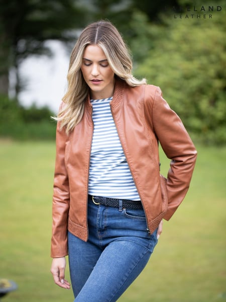 Lakeland Leather Inca Tan Anthorn Leather Jacket (C29582) | € 388