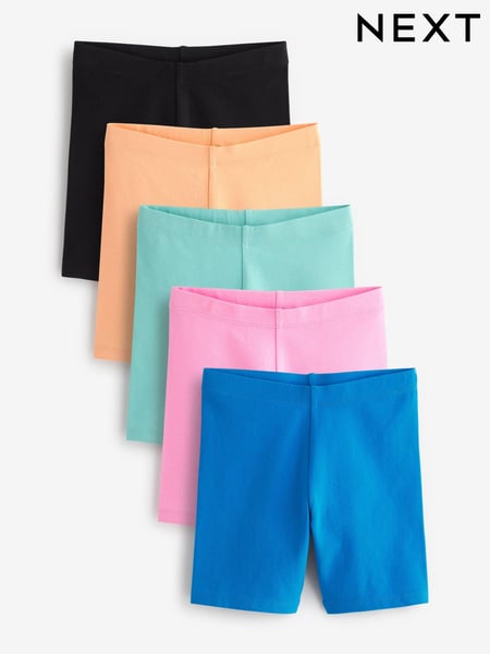 Black/Blue/Pink/Multi 5 Pack Cycle Shorts (3-16yrs) (C53124) | € 20 - € 31