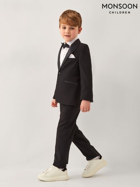 Monsoon Black Tuxedo Benjamin Suit Set (C64019) | € 154 - € 186
