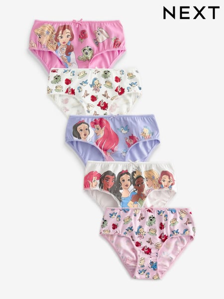 Pink Disney Frozen Briefs 5 Pack (1.5-10yrs) (C75380) | € 16 - € 17