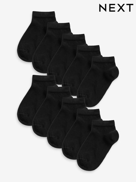 Black 10 Pack Trainer Socks (C78643) | € 14 - € 17