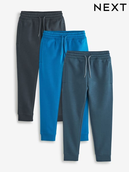 Blues Slim Fit Joggers 3 Pack (3-16yrs) (C86333) | € 30 - € 50