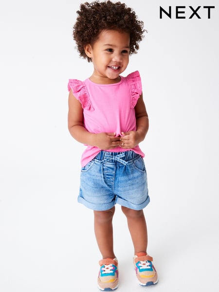 Denim Dark Wash 1 Pack Elasticated Waist Shorts (3mths-10yrs) (C90058) | € 12 - € 15