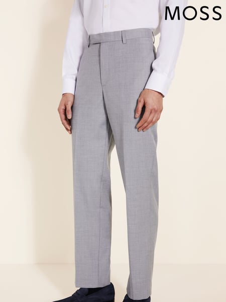 MOSS Grey Stretch Suit: Trousers (C93038) | € 109