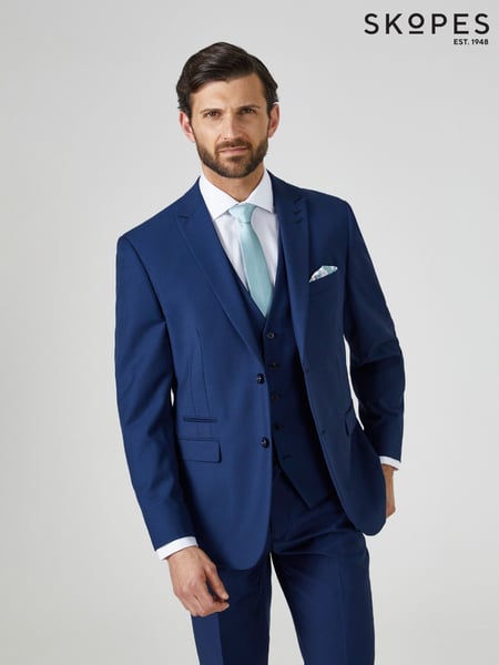 Skopes Blue Tailored Fit Kennedy Suit (D07623) | € 156