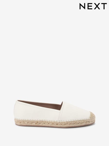 Weiß - Forever Comfort® Flat Espadrille Shoes (D12947) | 38 €