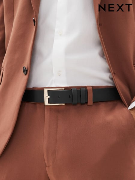 Black/Gold Leather Belt (D20160) | € 11