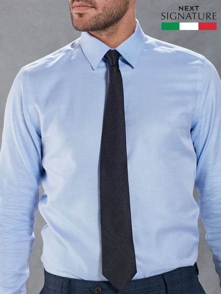 Navy Blue Signature Made In Italy Tie (D24750) | € 26