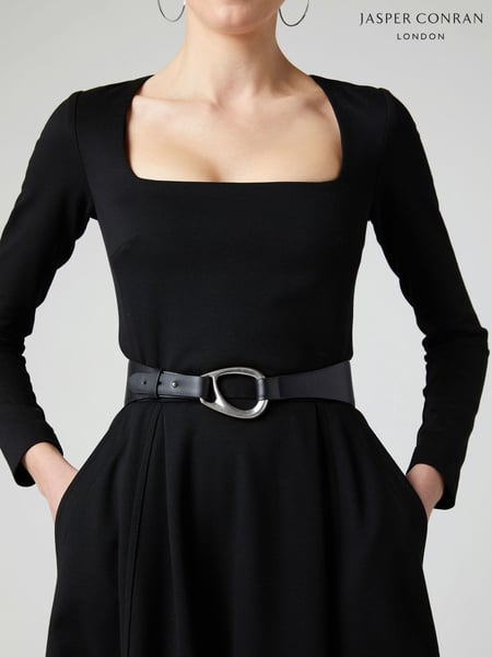 Jasper Conran London Black Leather Belt (D47175) | € 123