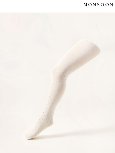 Monsoon Gold Glitter Spot Tights (D47479) | € 12 - € 14