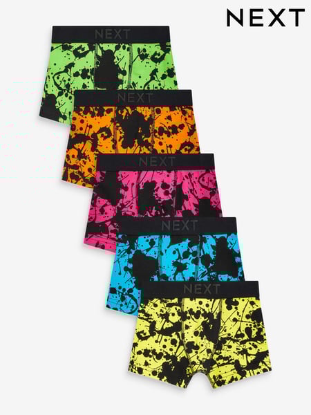 Fluro Splat Trunks 5 Pack (2-16yrs) (D50200) | € 20 - € 27