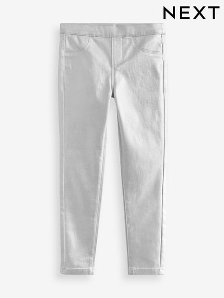 Silver Coated Jeggings (3-16yrs) (D53109) | € 8 - € 10