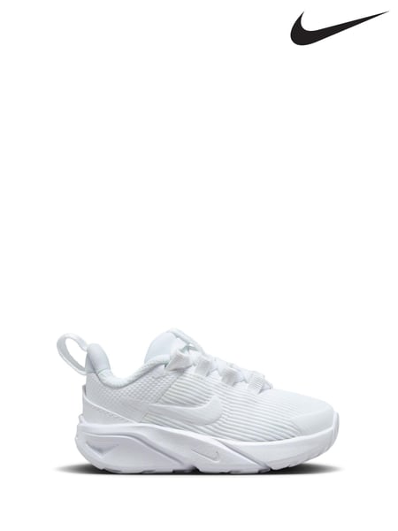 Nike White Infant Star Runner 4 Trainers (D66598) | € 47