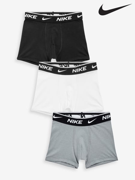 Nike Black/Grey/White Kids Boxers 3 Packs (D70481) | € 37