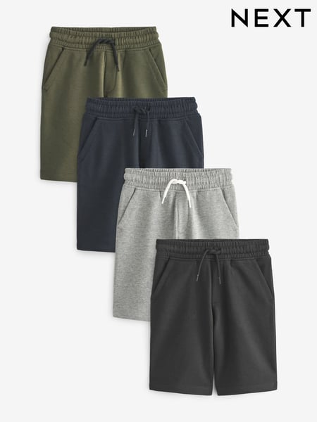 Black/Navy Blue Regular Fit Basic Shorts (3-16yrs) (D80779) | € 34 - € 62