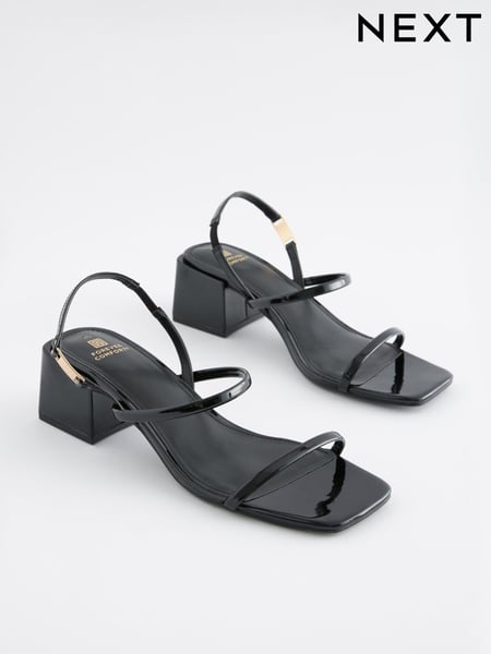 Schwarz - Forever Comfort® Slingback Hardware Sandals (D84033) | 8 €