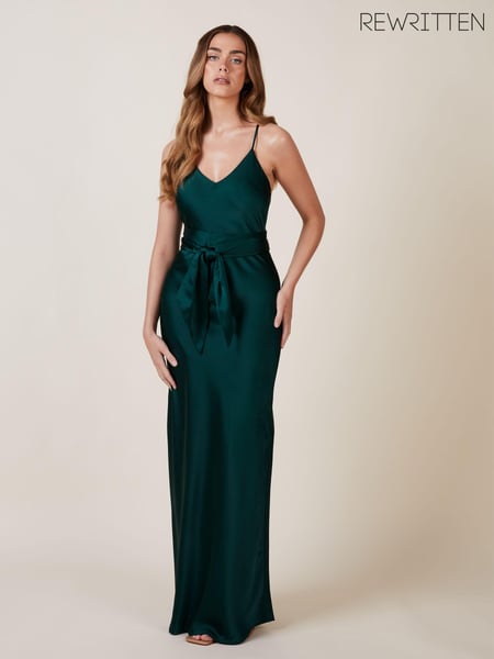 Rewritten Brooklyn Bridesmaid Dress With Waist Tie (D93643) | € 93