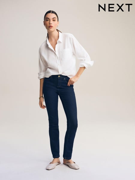 Rinse-Waschung, Blau - Slim Supersoft Jeans (D94453) | 38 €