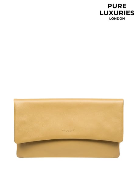 Pure Luxuries London Amelia Nappa Leather Clutch Bag (E01065) | € 61