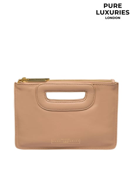 Pure Luxuries London Esher Leather Clutch Bag (E01066) | € 61