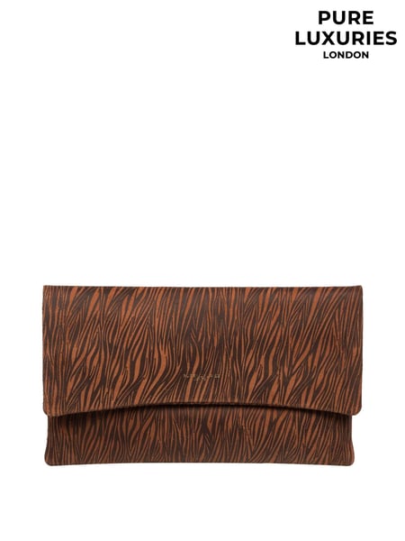 Pure Luxuries London Amelia Nappa Leather Clutch Bag (E01077) | € 61