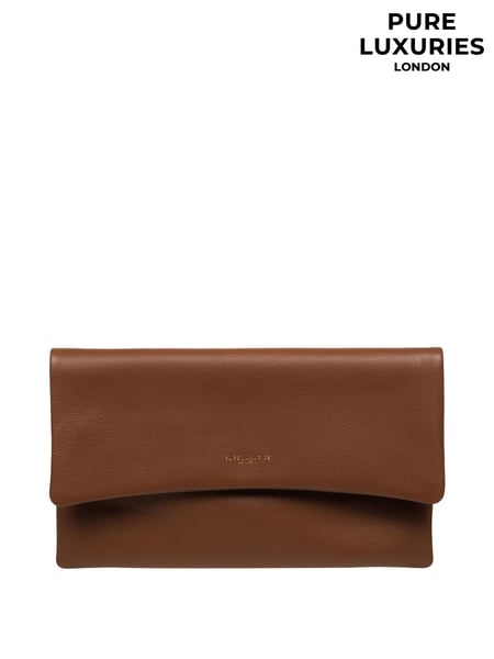 Pure Luxuries London Amelia Nappa Leather Clutch Bag (E01101) | € 61