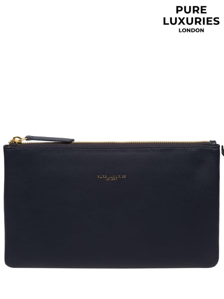 Pure Luxuries London Wilmslow Nappa Leather Clutch Bag (E01105) | € 45